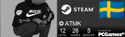 ✪ ATMK Steam Signature