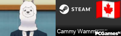 Cammy Wammy Steam Signature