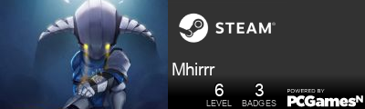 Mhirrr Steam Signature