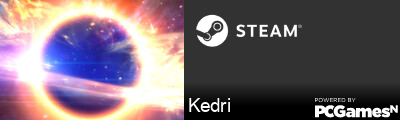 Kedri Steam Signature