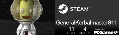 GeneralKerbalmaster911 Steam Signature