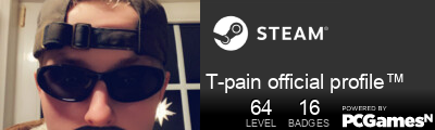 T-pain official profile™ Steam Signature