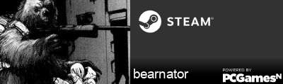 bearnator Steam Signature