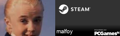malfoy Steam Signature