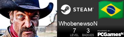 WhobenewsoN Steam Signature