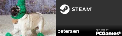 petersen Steam Signature