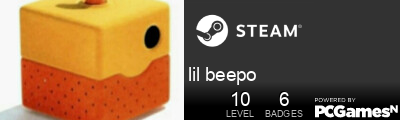 lil beepo Steam Signature