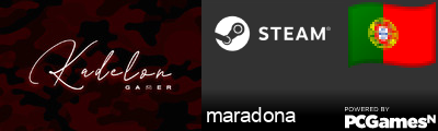 maradona Steam Signature