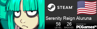 Serenity Reign Aluruna Steam Signature