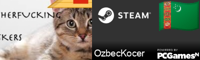 OzbecKocer Steam Signature