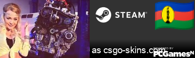 as csgo-skins.com Steam Signature