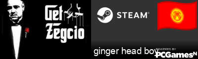 ginger head boy Steam Signature