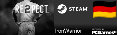 IronWarrior Steam Signature