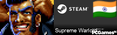 Supreme Warlord Steam Signature