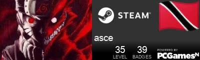 asce Steam Signature