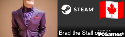 Brad the Stallion Steam Signature