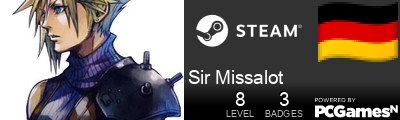 Sir Missalot Steam Signature
