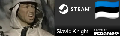 Slavic Knight Steam Signature
