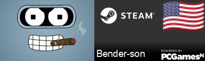 Bender-son Steam Signature