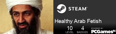 Healthy Arab Fetish Steam Signature