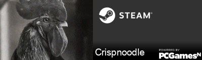 Crispnoodle Steam Signature
