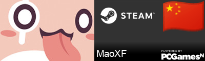 MaoXF Steam Signature