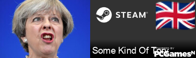 Some Kind Of Tory Steam Signature