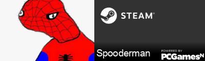 Spooderman Steam Signature