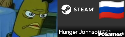 Hunger Johnson Steam Signature