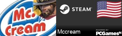 Mccream Steam Signature
