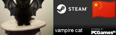 vampire cat Steam Signature