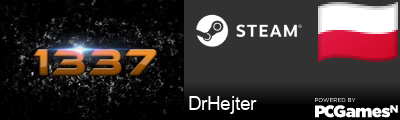 DrHejter Steam Signature