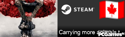 Carrying more animals than Noah Steam Signature