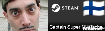 Captain Super Mustache Steam Signature