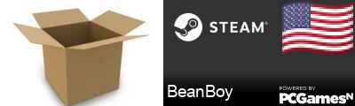 BeanBoy Steam Signature