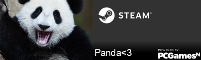 Panda<3 Steam Signature