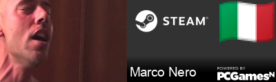 Marco Nero Steam Signature