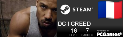 DC I CREED Steam Signature