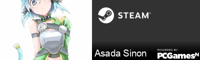 Asada Sinon Steam Signature