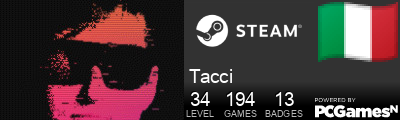 Tacci Steam Signature