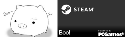 Boo! Steam Signature