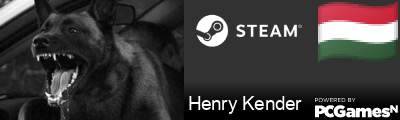 Henry Kender Steam Signature