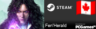 Fen'Herald Steam Signature