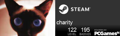 charity Steam Signature