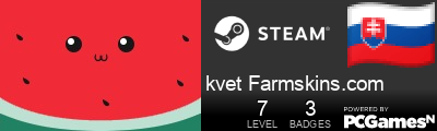 kvet Farmskins.com Steam Signature