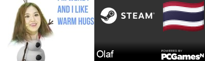 Olaf Steam Signature