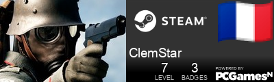 ClemStar Steam Signature