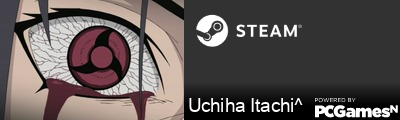 Uchiha Itachi^ Steam Signature