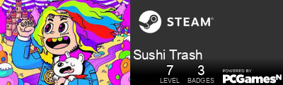 Sushi Trash Steam Signature