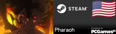 Pharaoh Steam Signature